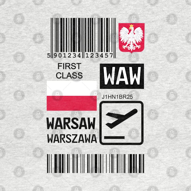 Warsaw Poland travel ticket by Travellers